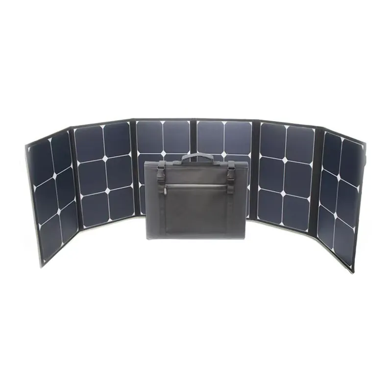 Solar Charger Panel Foldable - 60W 80W 100W 120W 130W ポータブル折りたたみ式ソーラーパネル充電器（屋外用、サンパワーセル搭載）