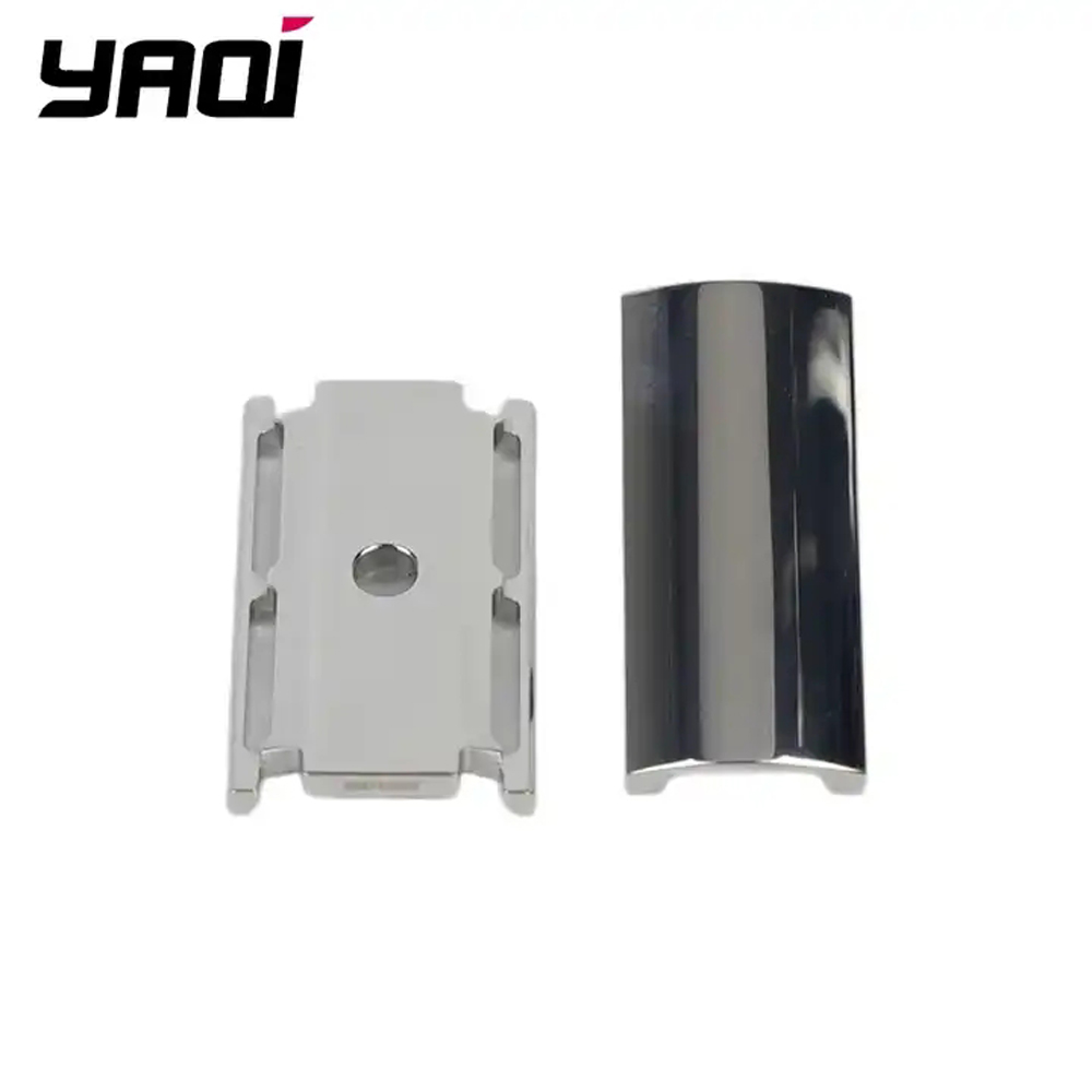 Safety Razor Handle - YAQI センチネル SSP (316 ステンレス鋼) ポリッシュ仕上げの男性用安全カミソリヘッド、刃隙間1.35mm