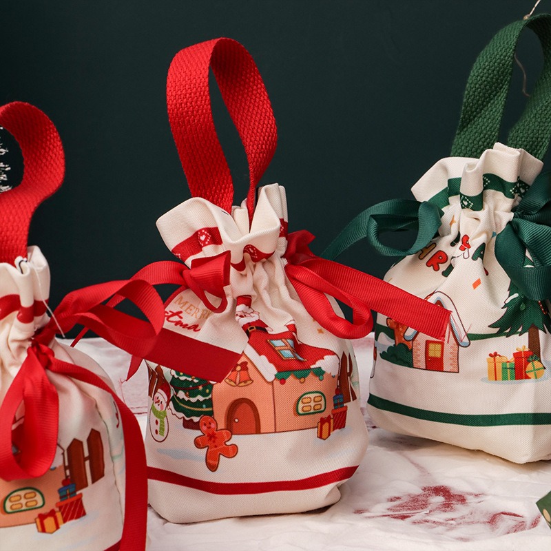小さなクリスマスギフトバッグ イブパック アップルリネン包装 - Linen Bag Bulk のレビューと価格