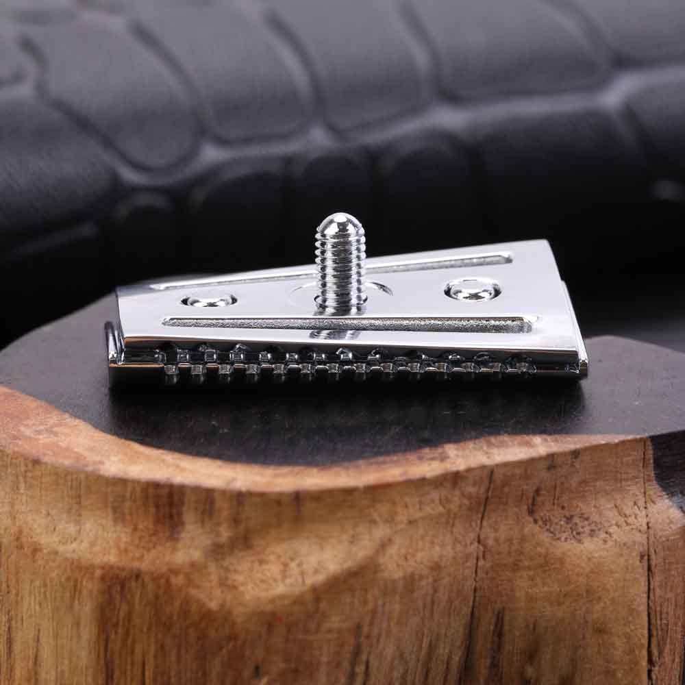 YAQI トップアグレッシブクロームカラー両刃メンズスラント - Safety Razor Handle のレビューと価格