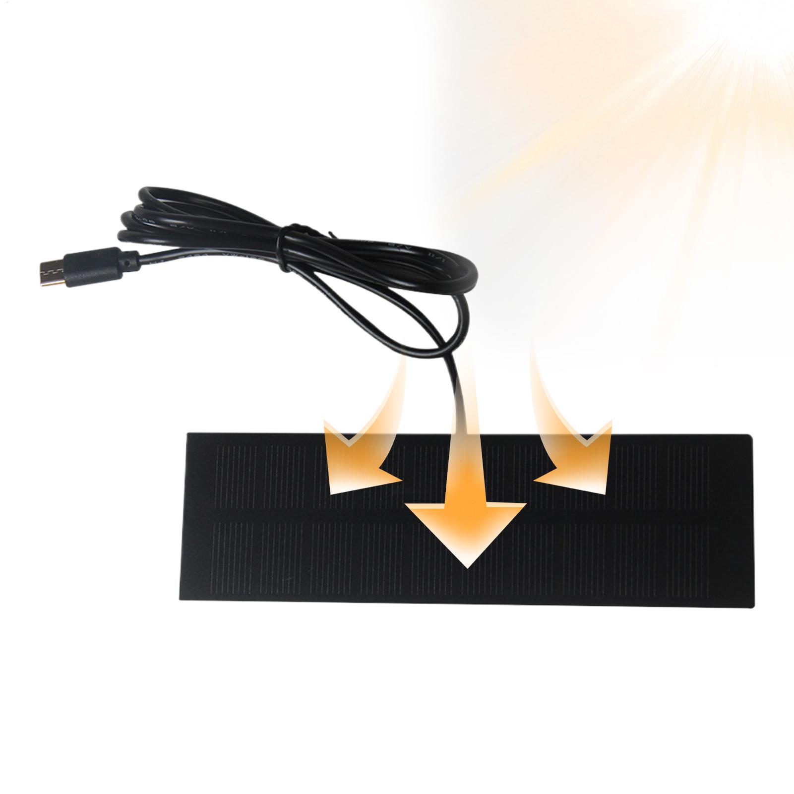 5W 5V ポータブルソーラーパネル USB ソーラーパネル - Solar Charger Panel Foldable のレビューと価格