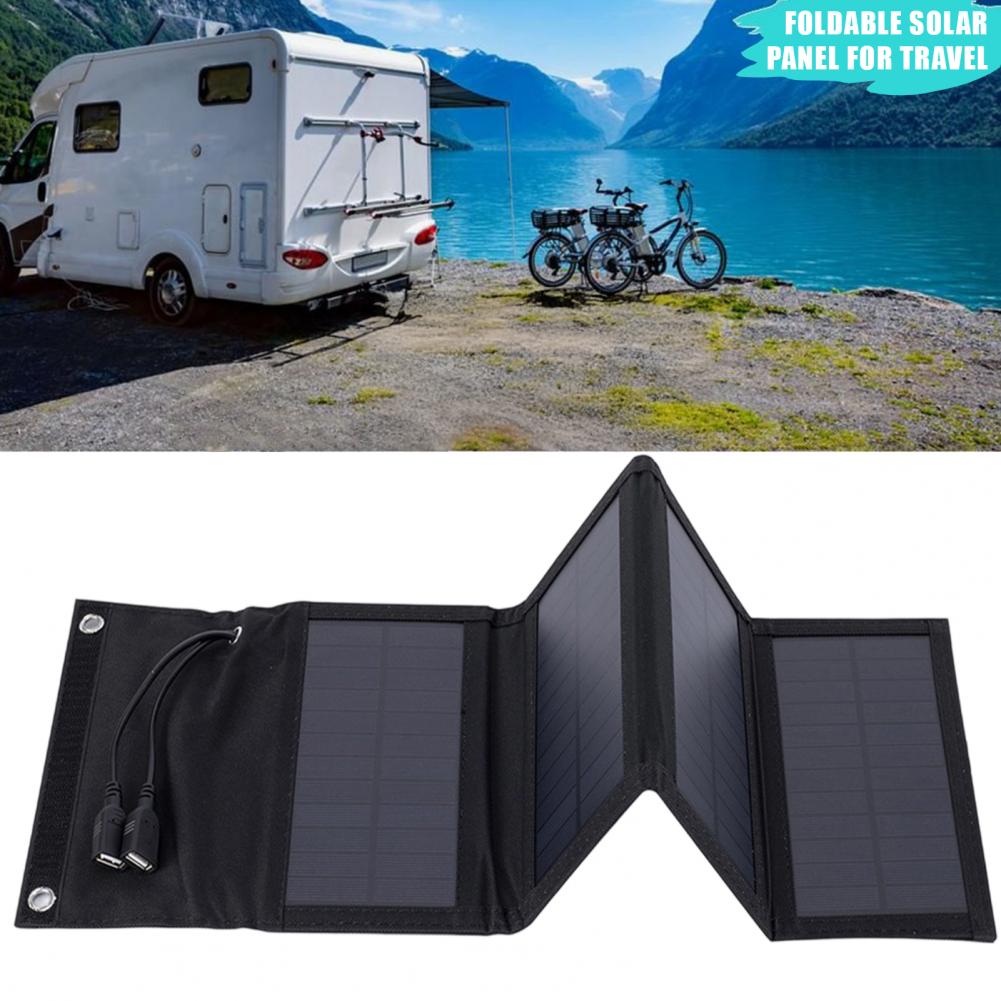 ポータブルソーラーチャージャー 折りたたみ式ソーラーパネル充 - Solar Charger Panel Foldable のレビューと価格