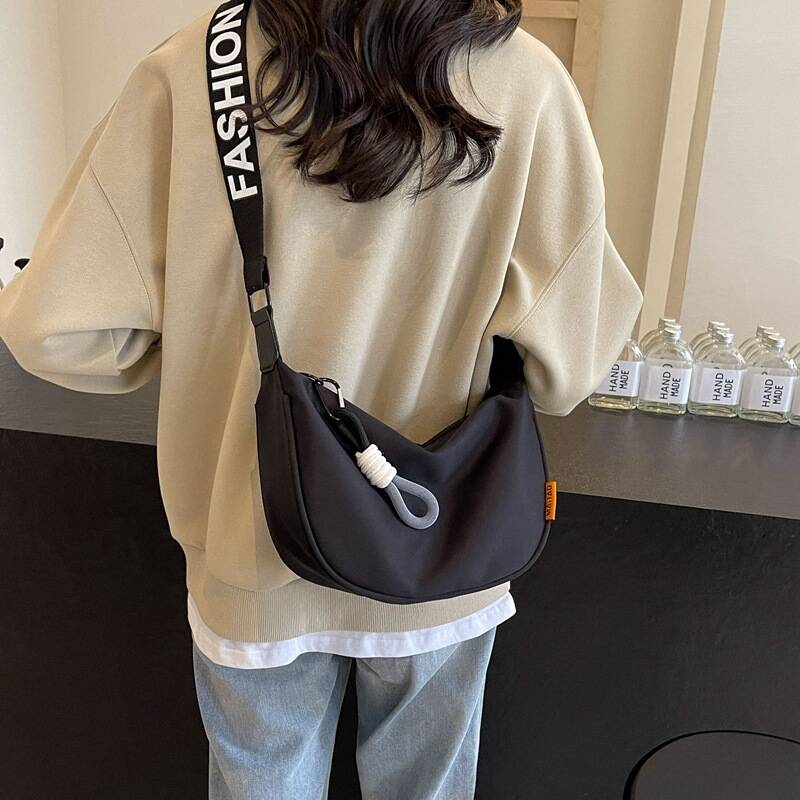 新作ファッショナブルなクロスボディバッグ、シンプルな幅広スト - Linen Bag Bulk のレビューと価格