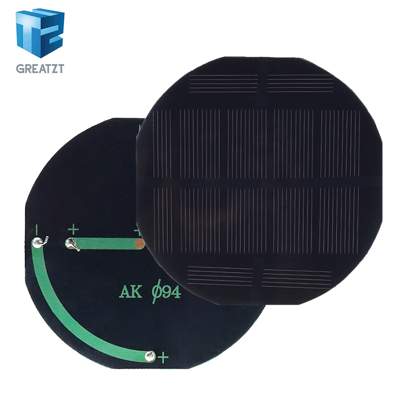 GREATZT 5.5V 180mA ソーラーパネル多結晶  - Solar Charger Panel Foldable のレビューと価格