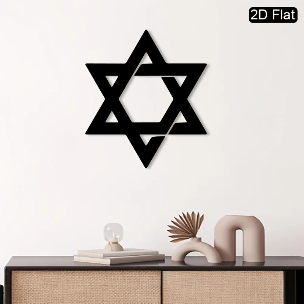 CIFBUY 鉄製ウォールアート ダビデの星 メタル彫刻 壁 - Sustainable Living Principles のレビューと価格