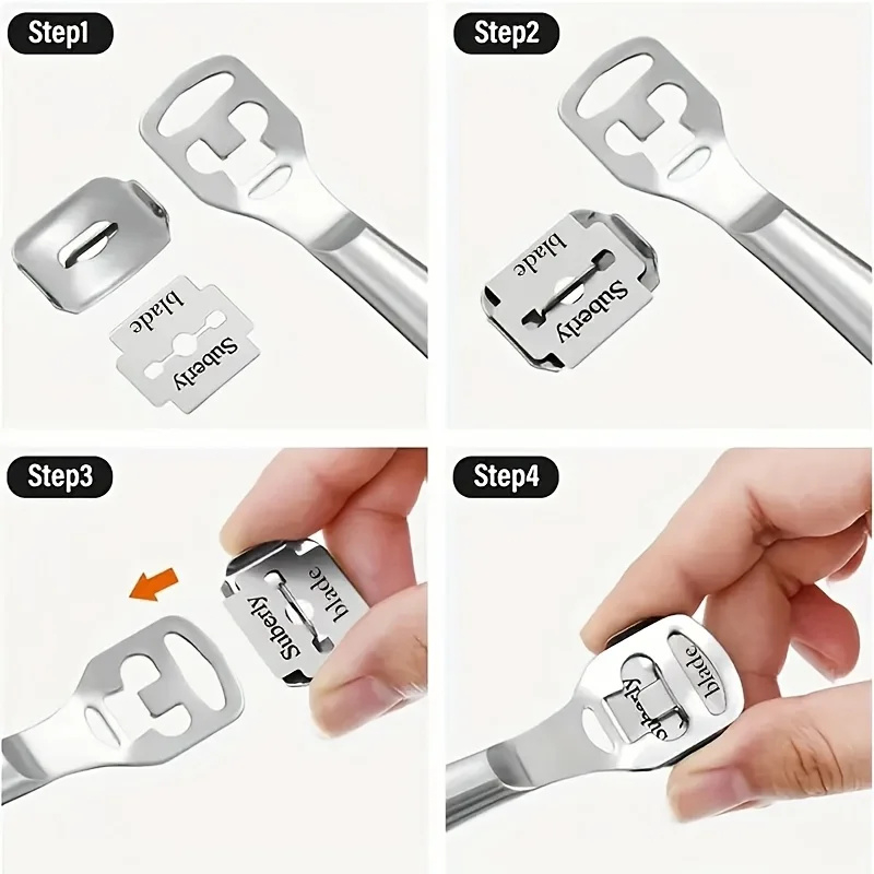 ステンレス製安全かみそり刃、ハーフシングルエッジ、昔ながらの - Safety Razor Handle のレビューと価格