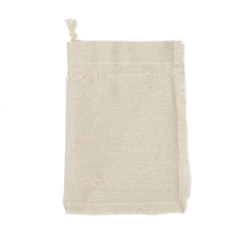 10 個コットンリネン巾着ギフトバッグ黄麻布包装ポーチ保存袋 - Linen Bag Bulk のレビューと価格