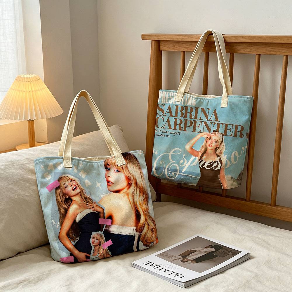 S-Sabrina C-Carpenter シンガー トート - Linen Bag Bulk のレビューと価格