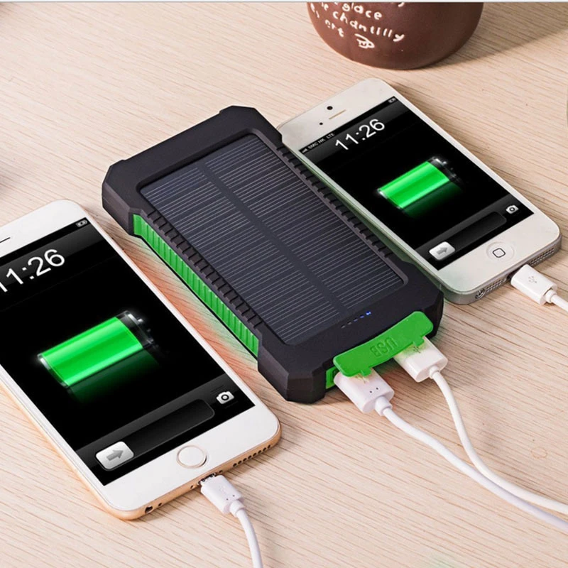 500000mAh ソーラーパワーバンク 大容量 超急速充電 - Solar Charger Panel Foldable のレビューと価格